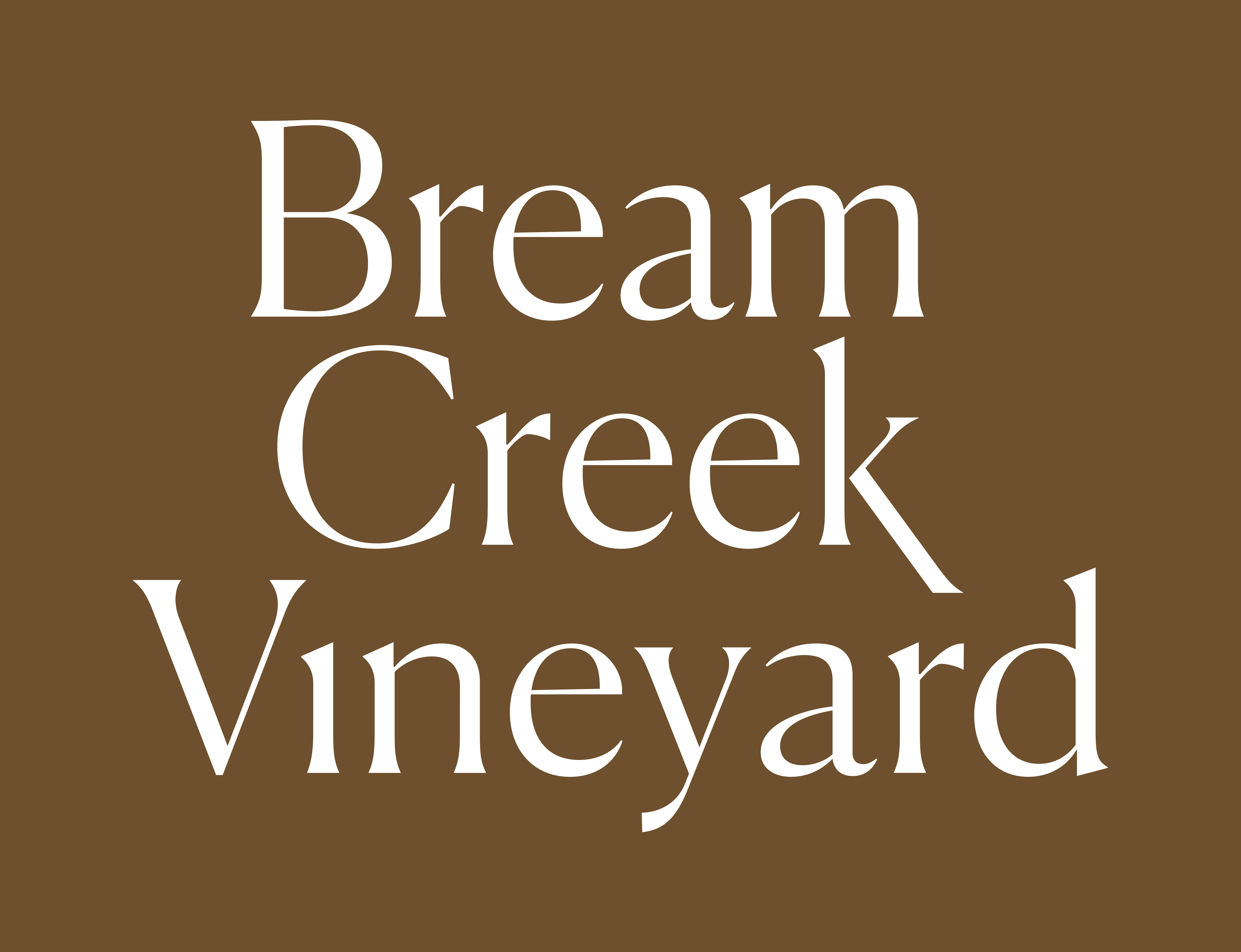 Bream Creek Vineyard